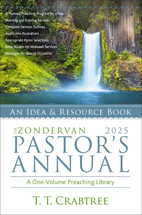 Book cover of The Zondervan 2025 Pastor's Annual: An Idea and Resource Book