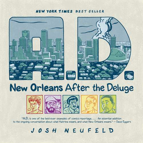 Book cover of A.D.: New Orleans After the Deluge (Pantheon Graphic Library)