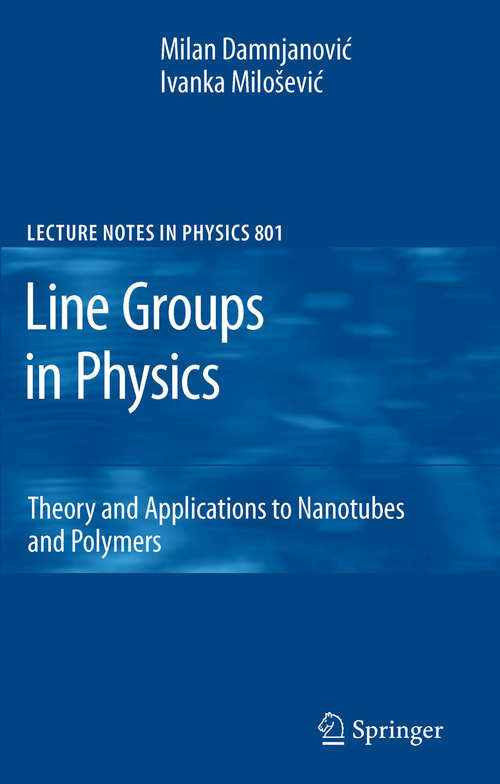 Book cover of Line Groups in Physics