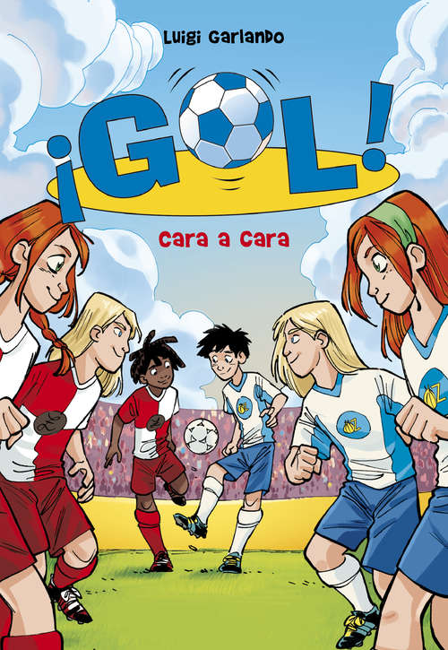 Book cover of Cara a cara (Serie ¡Gol!: Volumen 25)