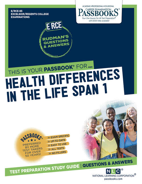 Book cover of Health Differences Across the Life Span 1: Passbooks Study Guide (Excelsior/Regents College Examination Series)