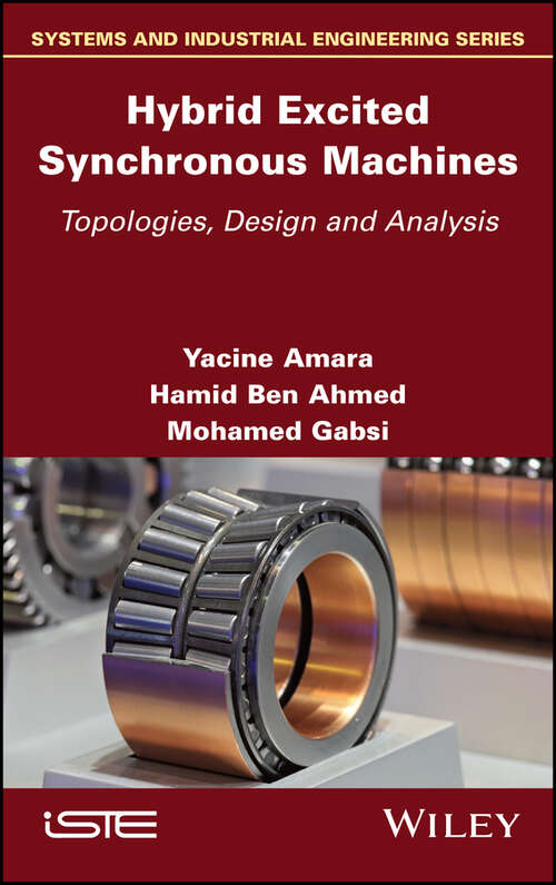 Book cover of Hybrid Excited Synchronous Machines: Topologies, Design and Analysis