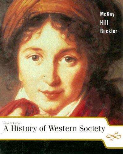 Book cover of A History of Western Society (7th edition)