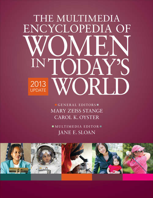 Book cover of The Multimedia Encyclopedia of Women in Today's World