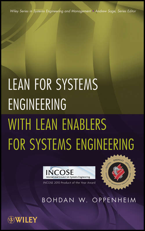 Book cover of Lean for Systems Engineering with Lean Enablers for Systems Engineering