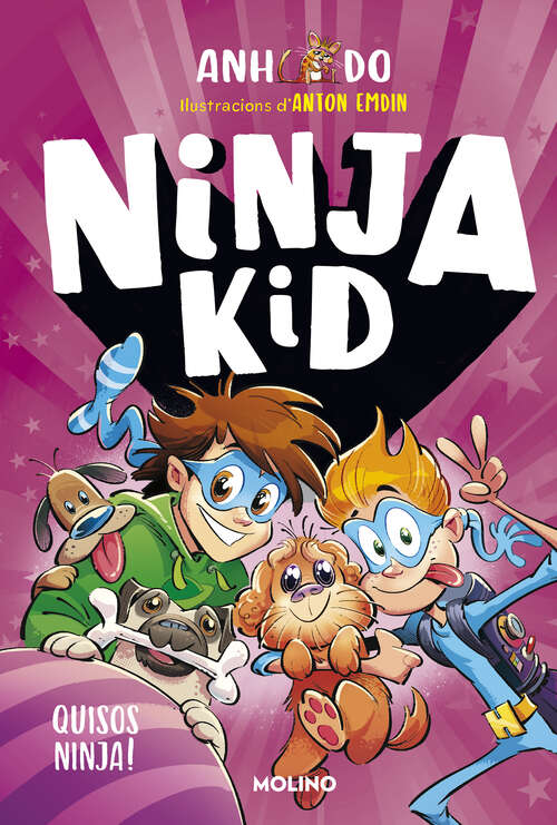 Book cover of Sèrie Ninja Kid 8 - Quissos ninja! (Sèrie Ninja Kid: Volumen 8)