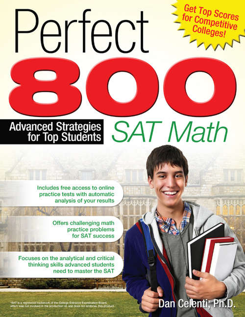 Book cover of Perfect 800: Advanced Strategies for Top Students