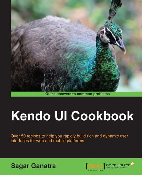 Book cover of Kendo UI Cookbook