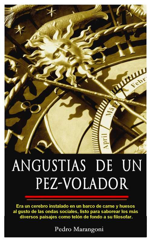 Book cover of Angustias de un pez-volador