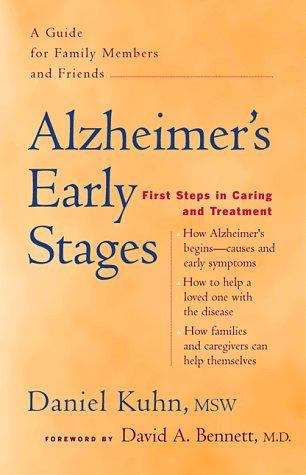 Book cover of Alzheimer's Early Stages: First Steps in Caring and Treatment