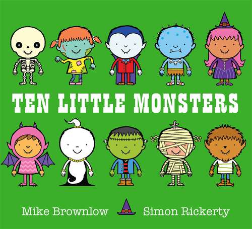 Book cover of Ten Little Monsters (Ten Little #4)