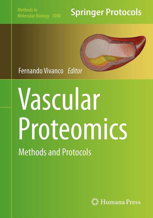 Book cover of Vascular Proteomics