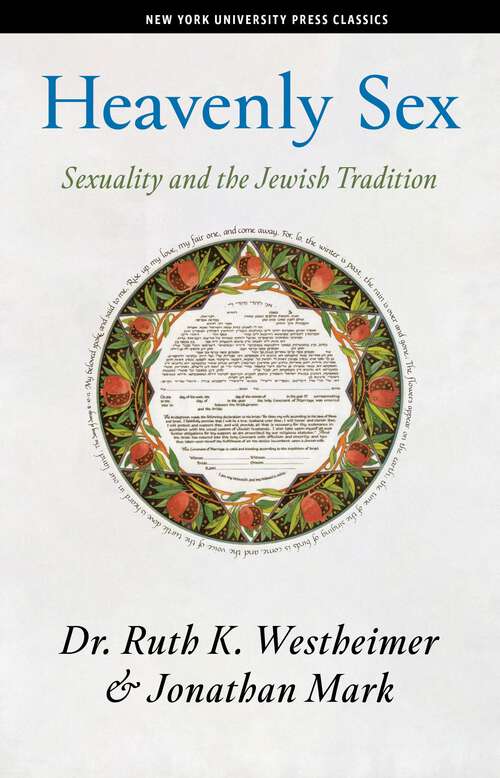 Book cover of Heavenly Sex: Sexuality and the Jewish Tradition