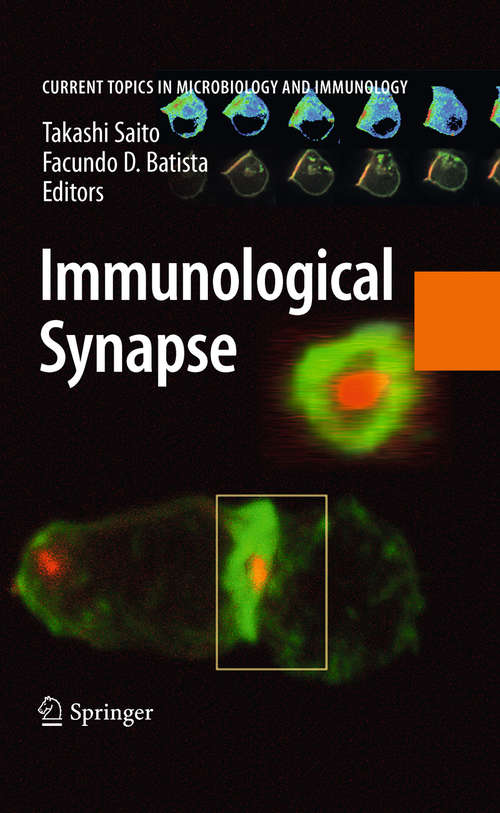 Book cover of Immunological Synapse