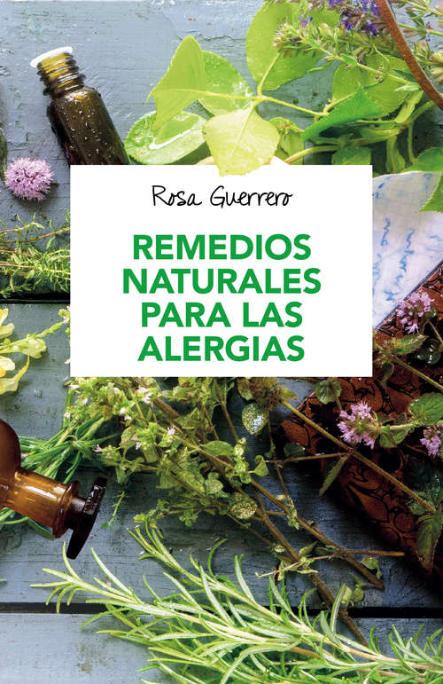 Book cover of Remedios naturales para las alergias