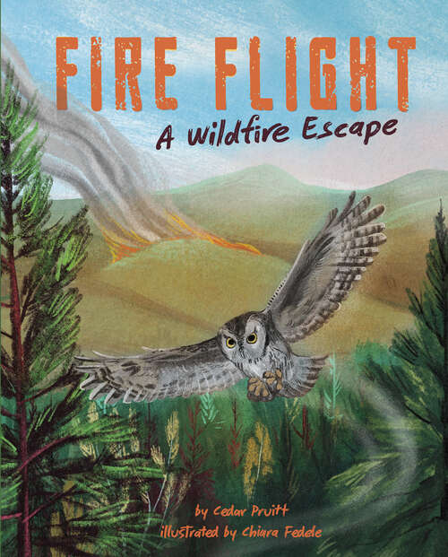 Book cover of Fire Flight: A Wildfire Escape