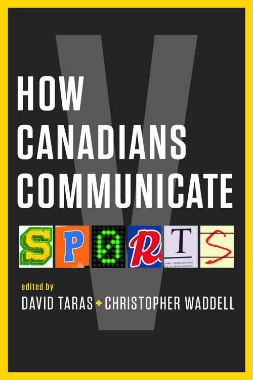 Book cover of How Canadians Communicate V: Sports