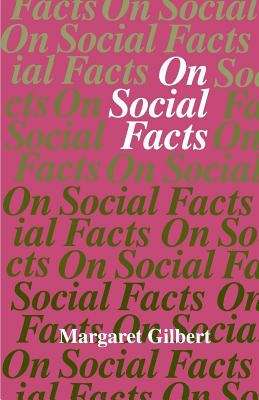 Book cover of On Social Facts