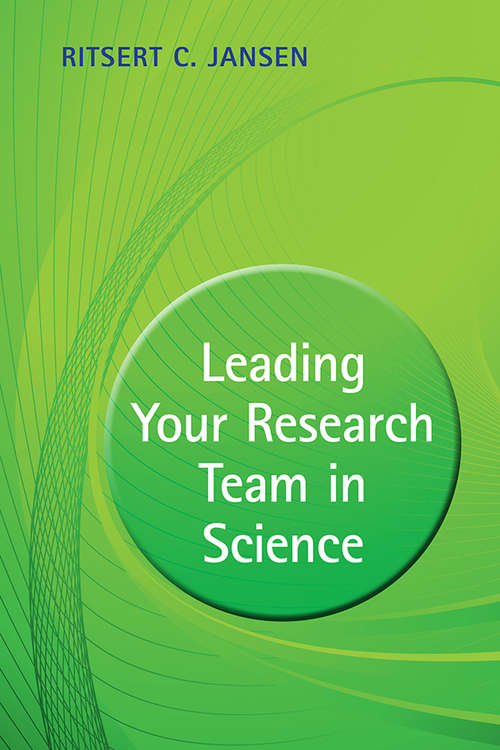 Book cover of Leading your Research Team in Science