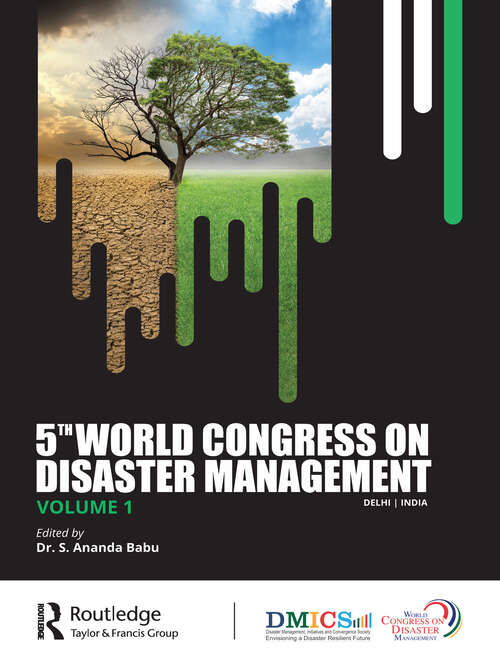 Book cover of 5th World Congress on Disaster Management: Volume I