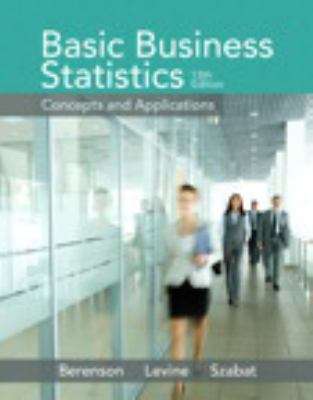 Book cover of Basic Business Statistics: Concepts and Applications