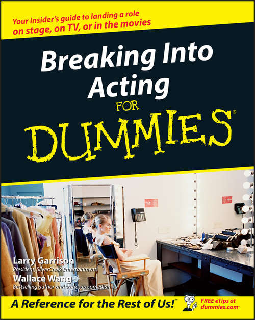 Book cover of Breaking Into Acting For Dummies