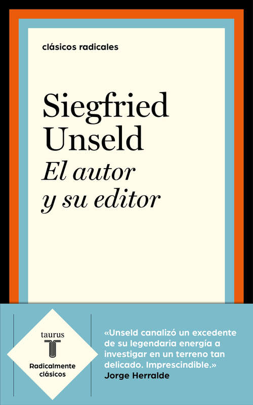 Book cover of El autor y su editor