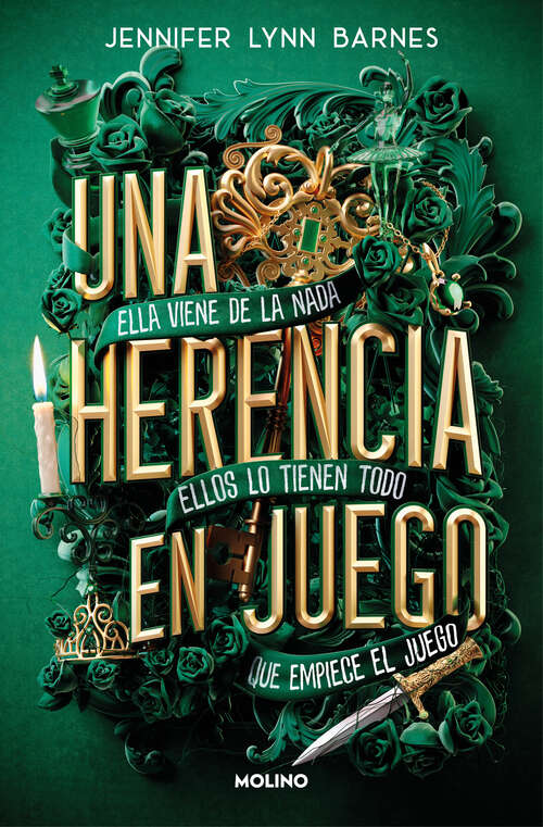 Book cover of Una herencia en juego: Un fenómeno TikTok (Una herencia en juego: Volumen 1)