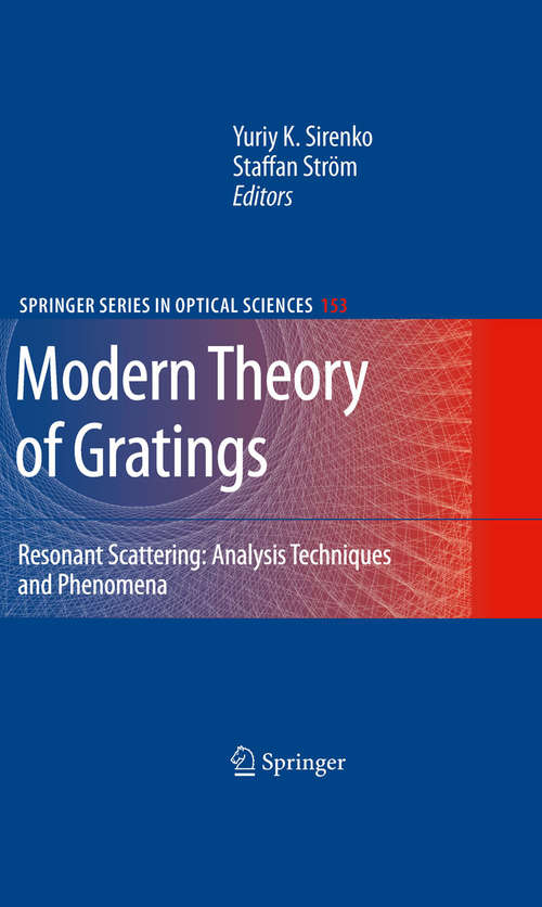 Book cover of Modern Theory of Gratings