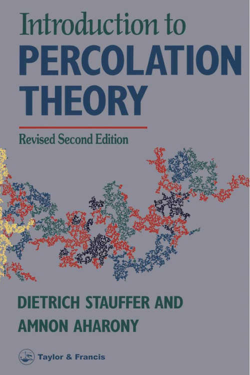 Book cover of Introduction To Percolation Theory: Second Edition