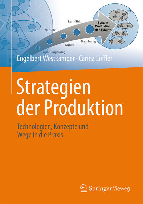 Book cover of Strategien der Produktion