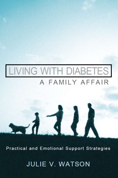 Book cover of Living with Diabetes: Practical and Emotional Support Strategies
