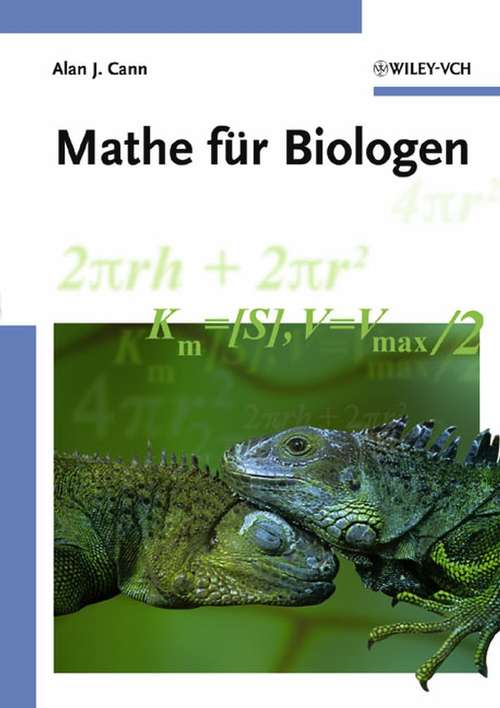 Book cover of Mathe für Biologen
