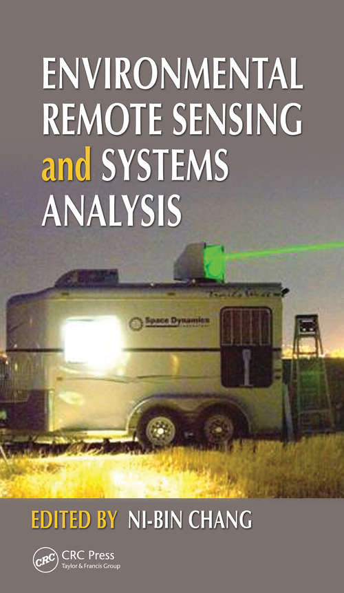 Book cover of Environmental Remote Sensing and Systems Analysis (1)