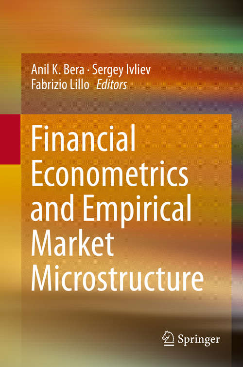 Book cover of Financial Econometrics and Empirical Market Microstructure
