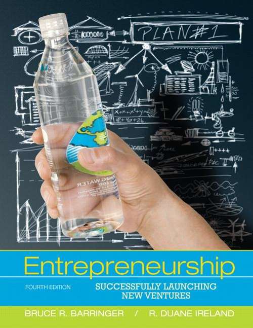 Book cover of Entrepreneurship: Successfully Launching New Ventures (Fourth Edition)