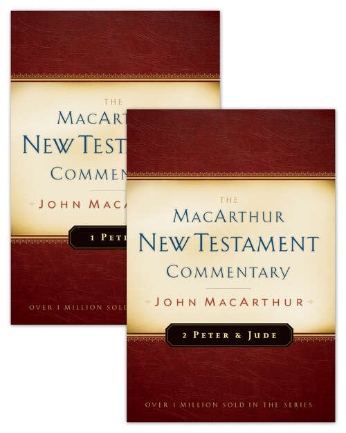Book cover of 1 & 2 Peter and Jude MacArthur New Testament Commentary Set (Digital Original) (MacArthur New Testament Commentary Series #1)