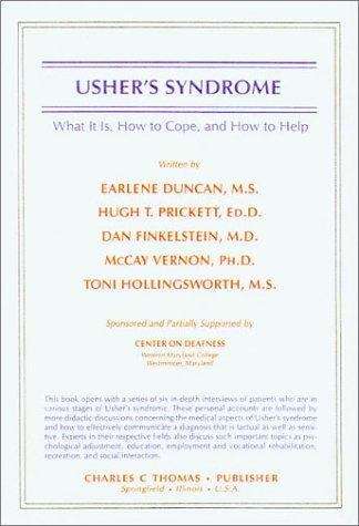 Book cover of Usher's Syndrome: What It Is, How to Cope, and How to Help