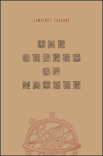 Book cover of The Orders of Nature