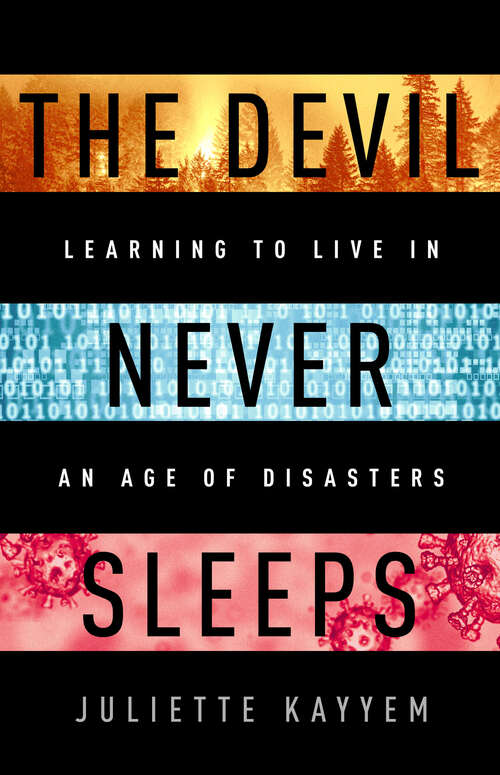 Book cover of The Devil Never Sleeps: Learning to Live in an Age of Disasters