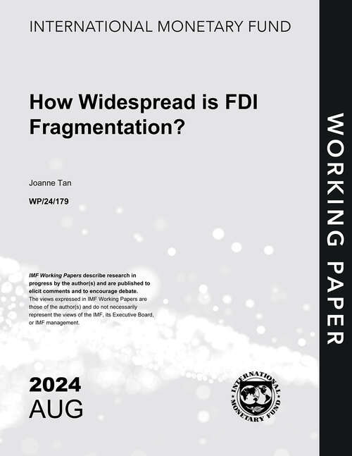 Book cover of How Widespread is FDI Fragmentation?