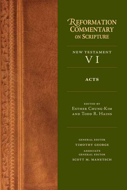 Book cover of Acts (Reformation Commentary on Scripture Series #6)