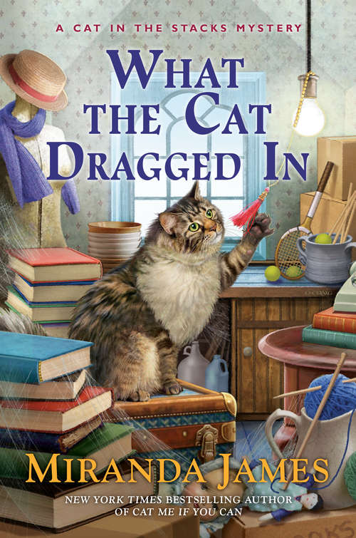 Book cover of What the Cat Dragged In (Cat in the Stacks Mystery #14)