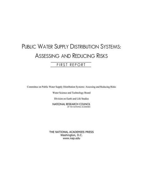 Book cover of Public Water Supply Distribution Systems: First Report