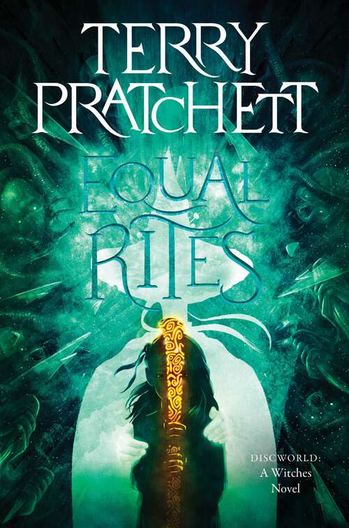 Book cover of Equal Rites: A Discworld Novel (Witches #1)