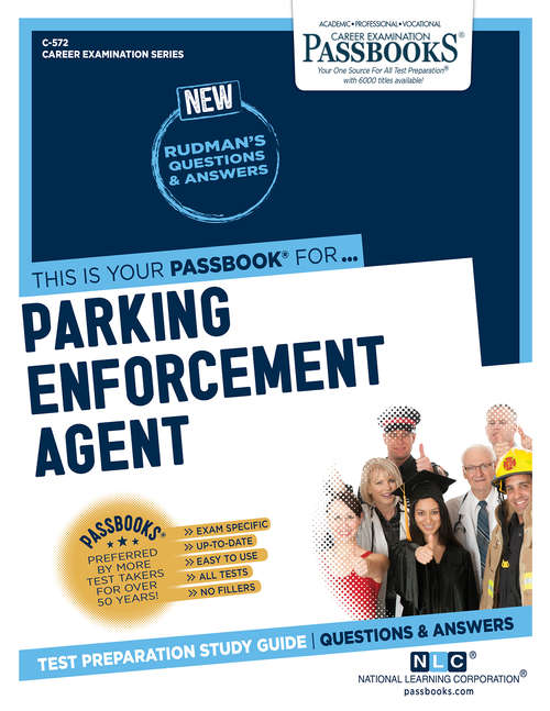 Book cover of Parking Enforcement Agent: Passbooks Study Guide (Career Examination Series: C-572)