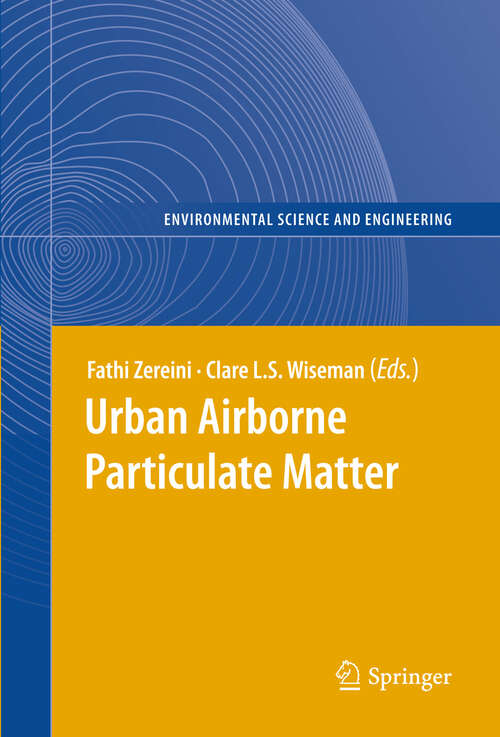 Book cover of Urban Airborne Particulate Matter