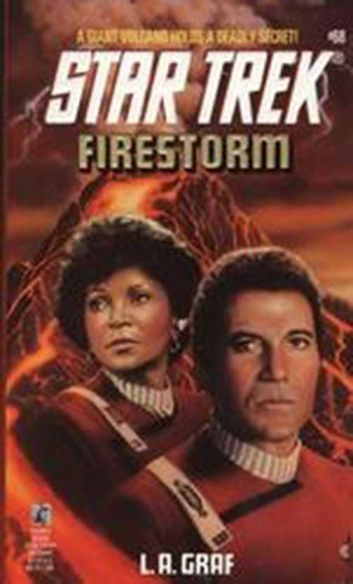 Book cover of Firestorm (Star Trek  #68)