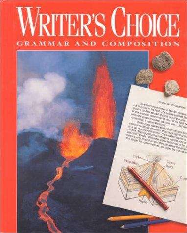 Book cover of Writer's Choice: Grammar and Composition (Grade #7)