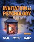 Book cover of Invitation to Psychology (Sixth Edition)